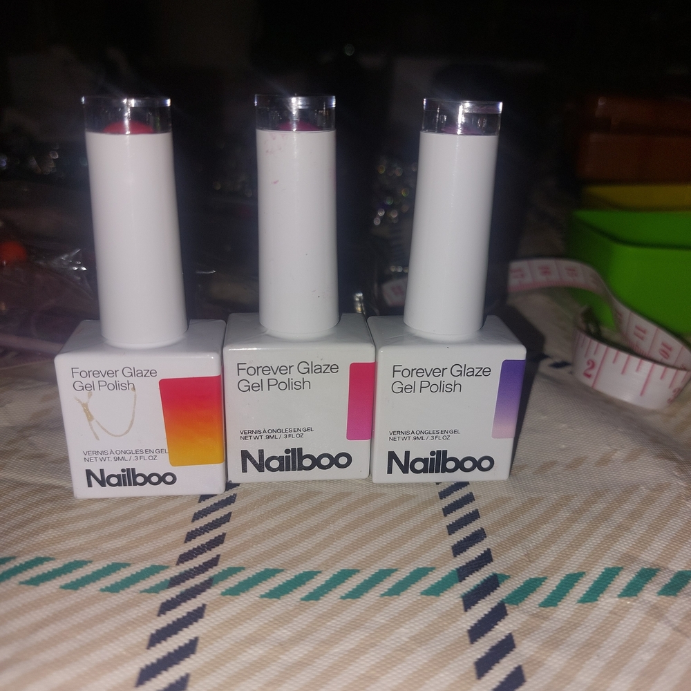 Nailboo Forever Glaze Gel Polish Set -